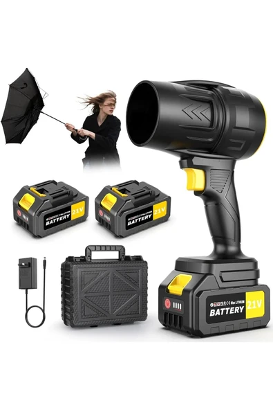 Pro Jet Turbo Hava Üfleyici Fan Yaprak Üfleme Araba Cam Su Lekeleri Kurulama Fanı ürün görseli 1