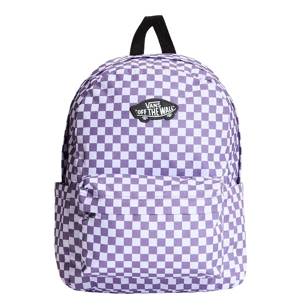 Vans Vn000j3kfrt1 Old Skool Grom Check Sırt Çantası Mor ürün görseli 1