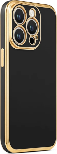 iPhone 14 Pro Uyumlu Mnc Bark Kapak-Siyah ürün görseli 1