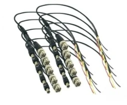 Compaxe  CKPJ-250 Power Jacklı  Dişi Bnc+Dc Kablo 10 Lu Paket Halinde ürün görseli 1