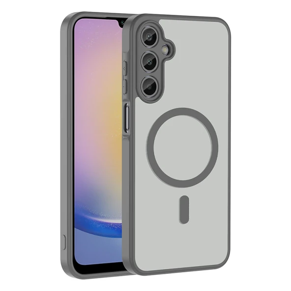 Royal Case Samsung Galaxy A24 Kılıf M-Safe Özellikli Mat Görünümlü Şık Silikon Kapak RYC/Babet ürün görseli 1