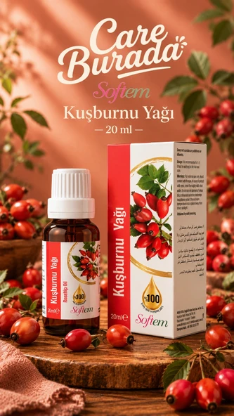 Softem - Kuşburnu Yağı 20 Ml ürün görseli 1