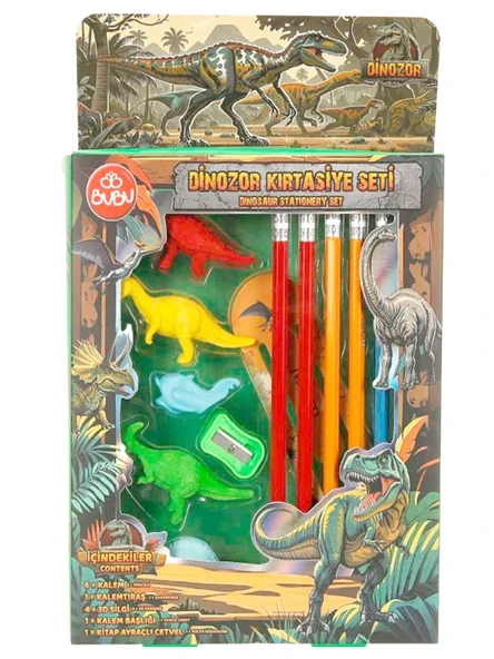 Bubu Dinozor Kırtasiye Seti ürün görseli 1