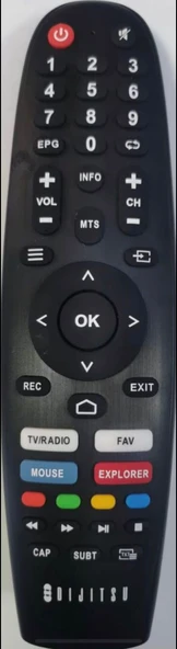 Maza-Mapp 1254 Dijitsu Lcd/Led Tv Kumandası ürün görseli 1