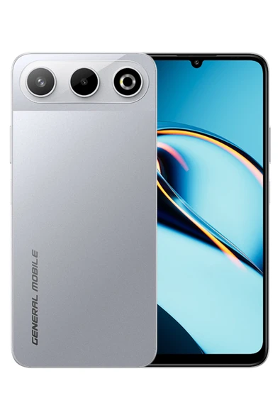 General Mobile GM 26 5G Gümüş 20GB RAM (8+12) + 128GB (General Mobile Türkiye Garantili) ürün görseli 1