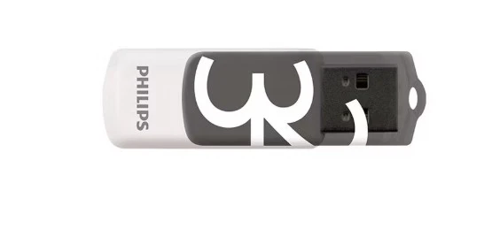 Philips 32GB Vivid Edition FM32FD05B USB Bellek Gölge Grisi ürün görseli 1