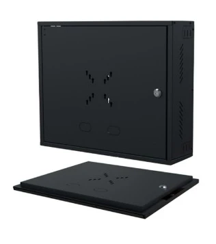 Trklink Soho Siyah Demonte Rack Kabin 19" 550x450x150mm ürün görseli 1