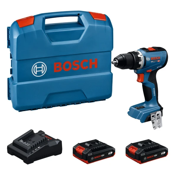 BOSCH GSR 18V-65 Akülü Delme Vidalama 2x2.0ah ürün görseli 1
