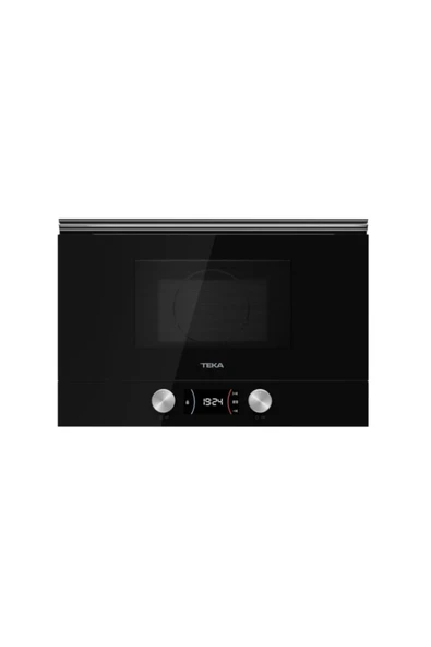 Teka ML 8220 BIS L BK SİYAH 22 LT. SERAMİK TABANLI ANKASTRE MİKRODALGA FIRIN ürün görseli 1