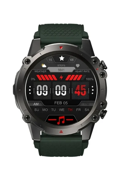 Zeblaze Vibe 7 Lite Wild Green Akıllı Saat - Spo2 (KAN OKSİJENİ) Izleme, Uyku Izleme, Çoklu Spor Modları ürün görseli 1