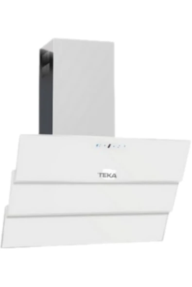 Teka TVT 90.1 BEYAZ CAM 90 CM. DUVAR TİPİ DAVLUMBAZ ürün görseli 1