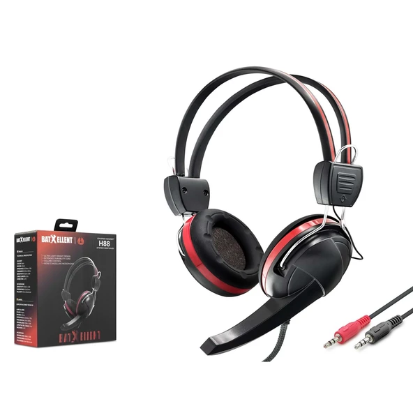 Hadron H88 Pc Usb+Aux 3.5mm Mikrafonlu Oyuncu Kulaklığı ürün görseli 1