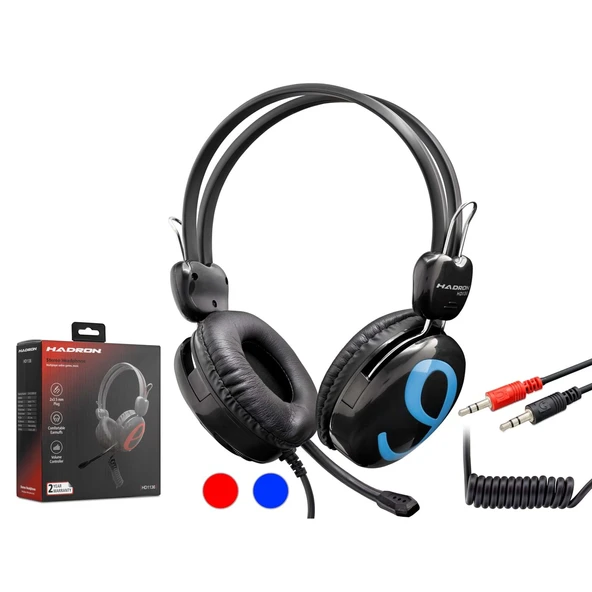 Hadron HD1136 Pc Usb+Aux 3.5mm Mikrofonlu Oyuncu Kulaklığı ürün görseli 1