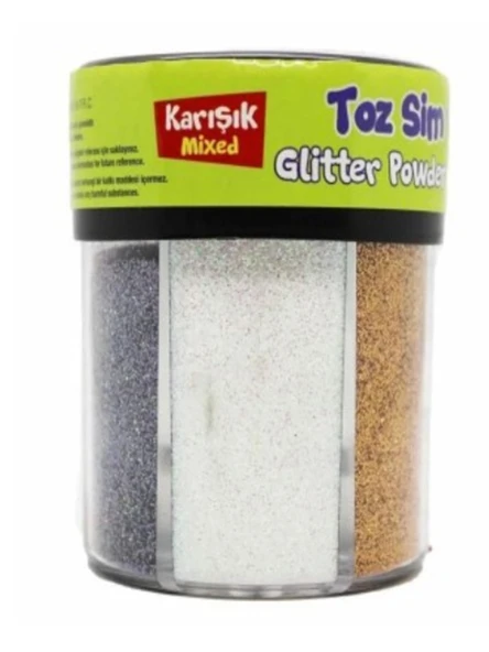 Bubu Karışık Pul Toz Sim Renkli 80Gr ürün görseli 1
