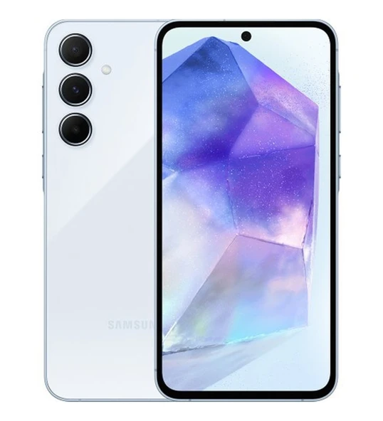 Samsung Galaxy A55 5G 128 GB Mavi VİTRİN ürün görseli 1