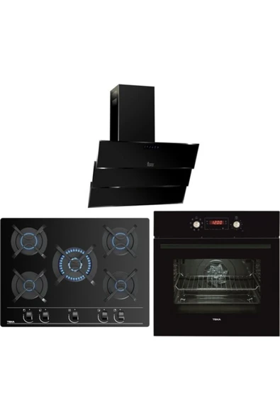 Teka Chef 10 Ankastre Set (HAK 629 BK- GBC 75030 KBN - TVT 90) ürün görseli 1