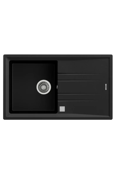 Teka Stone 50 B-tg Carbon Tezgahüstü Granit Evye ürün görseli 1