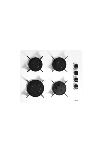 Teka GBE 64002 WH BEYAZ 4 GÖZLÜ 60 CM. ANKASTRE CAM OCAK ürün görseli 1