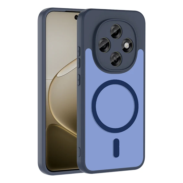 Royal Case Oppo A6 Pro Kılıf M-Safe Özellikli Mat Görünümlü Şık Silikon Kapak RYC/Babet ürün görseli 1