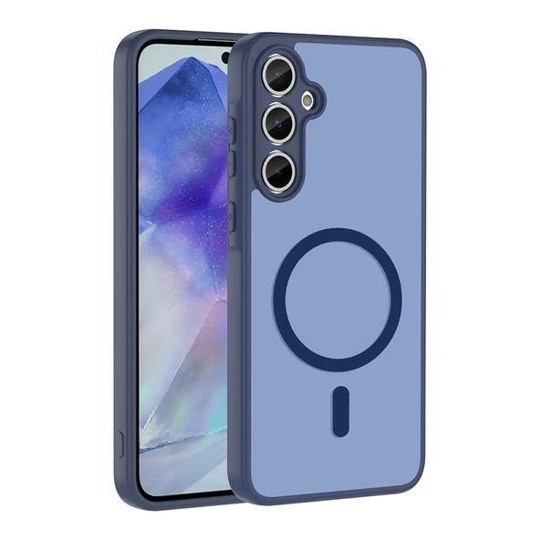 Royal Case Samsung Galaxy A55 Kılıf M-Safe Özellikli Mat Görünümlü Şık Silikon Kapak RYC/Babet ürün görseli 1
