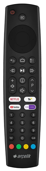 Maza-Mapp 1212 Arçelik Lcd/Led Tv Kumandası ürün görseli 1