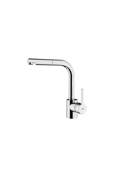 Teka ARK 938 KROM SPİRALLİ MUTFAK EVYE BATARYASI ürün görseli 1