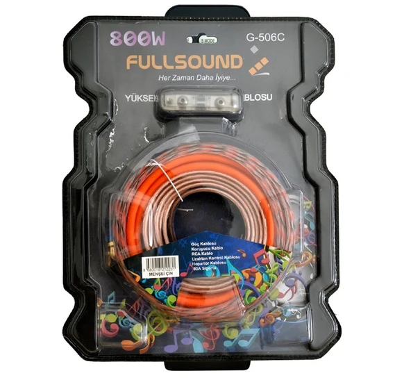 Fullsound G-506C 8GA Anfi Kablo Seti ürün görseli 1