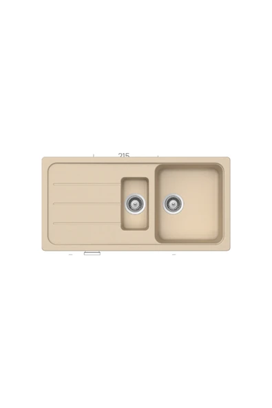 Schock Formhaus D-150L Vanilla Granit Eviye ürün görseli 1