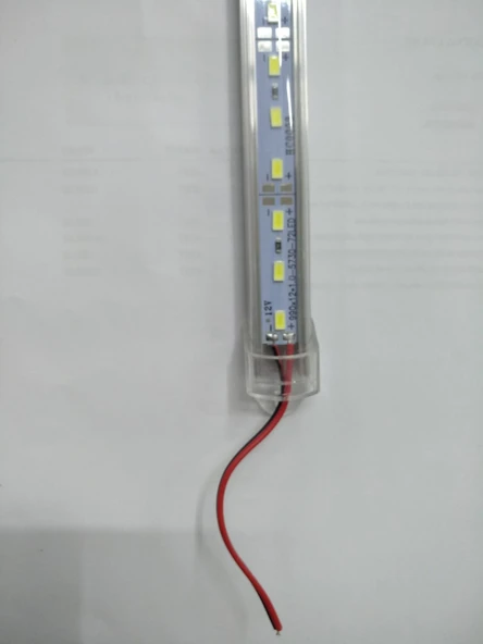 12 Volt Beyaz 5730 Smd Şeffaf Kalıplı 72 Led 1 Metre Bar Led ürün görseli 1