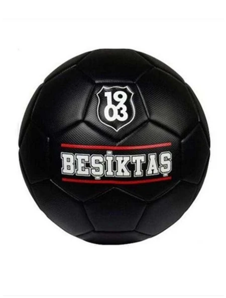 Tmn Beşiktaş Futbol Topu Lisanslı Siyah No:5 Orijinal ürün görseli 1