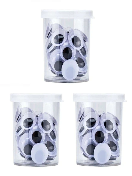 Bubu Oynar Göz Siyah 18Mm 8Gr - 3 adet ürün görseli 1