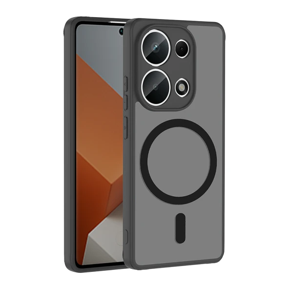 Royal Case Redmi Note 13 Pro 4G Kılıf M-Safe Özellikli Mat Görünümlü Şık Silikon Kapak RYC/Babet ürün görseli 1