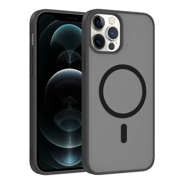 Royal Case iPhone 11 Pro Kılıf M-Safe Özellikli Mat Görünümlü Şık Silikon Kapak RYC/Babet ürün görseli 1