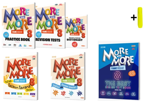 More & More 8.sınıf İngilizce Practice Test Kazanım Deneme Seti 4 Kitap ürün görseli 1
