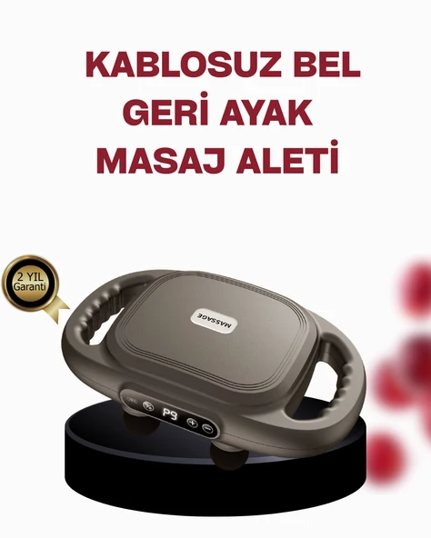 Geliştirilmiş 6 Başlıklı Şarjlı Masaj Aleti 2000 mAh Derin Doku Masajı ürün görseli 1