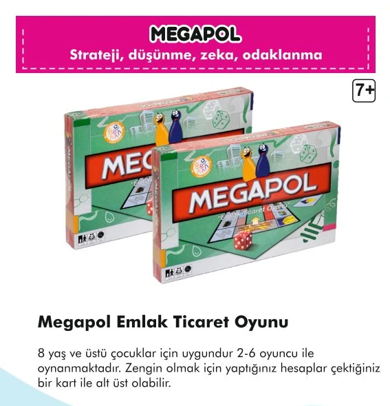 Megapol Gayrimenkul Emlak Ticareti Oyunu ürün görseli 1