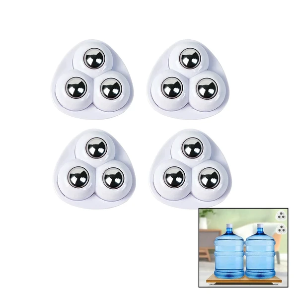 4PCS 3 BİLYA TEKERLEKLİ MOBİLYA EŞYA TAŞIMA APARATI 360° ürün görseli 1