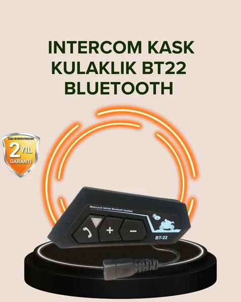 Bluetooth 5.0 Motosiklet Kask Kulaklık Eller Serbest ve Müzik Özellikli ürün görseli 1