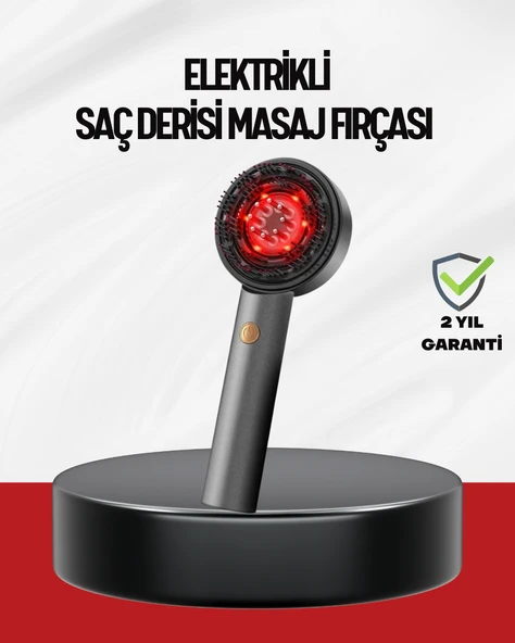 Saç Büyüme Destekleyici Elektrikli Masaj Tarak Yağ Aplikatörlü ürün görseli 1