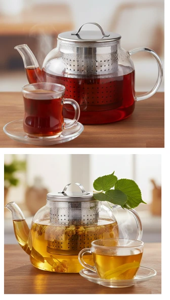 Çay Süzgeci Büyük Boy Paslanmaz Çelik Demlik İçi Çay Süzgeci Geniş Hacimli ve Dayanıklı ürün görseli 1
