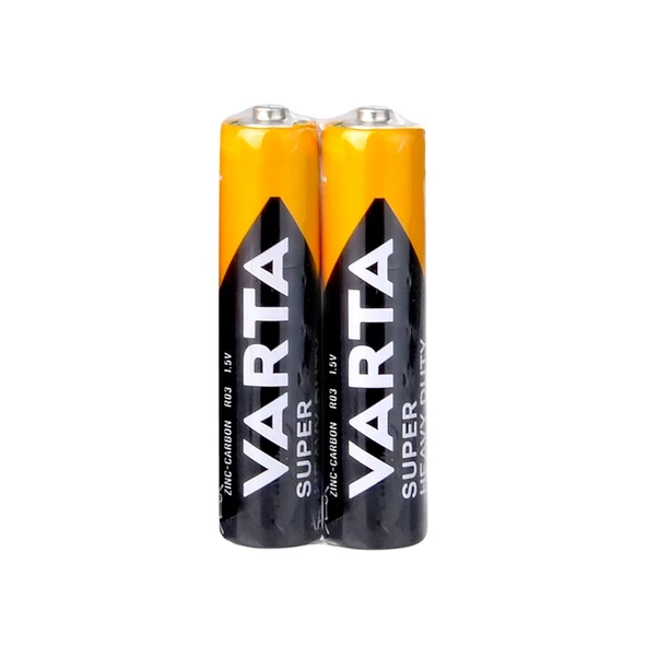 VARTA  AAA ÇİNKO KARBON HEAVY DUTY (2Lİ PAKET) ürün görseli 1