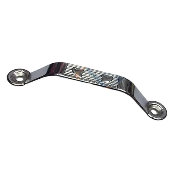 Dekoratif Zamak Kulp Dıştan - 64mm, Nikel, 100 Adet ürün görseli 1