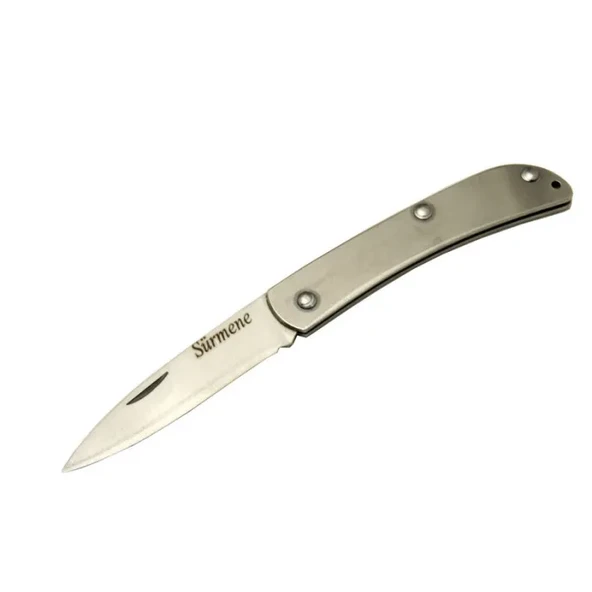 Metal Yerli Akarsu 15,5 cm Kamp / Outdoor Çakı  - Yarı Otomatik ürün görseli 1