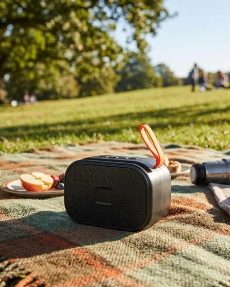 Kablosuz Mini Hoparlör Bluetooth USB TF Kart Destekli Taşınabilir Ses Cihazı ürün görseli 1
