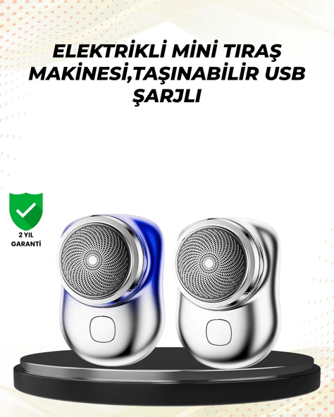 Tüm vücut bölgelerinde kullanılabilen küçük boy tıraş cihazı ürün görseli 1