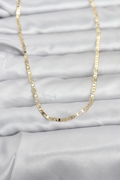 CM 14K Gold Renk Zincir Model 60 cm Kadın Kolye ürün görseli 1