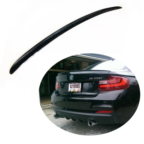 Bagaj Çıtası Universal Spoiler Parlak Siyah 115cm ürün görseli 1
