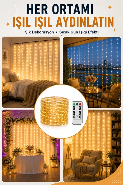 Enerji Tasarruflu 3x3 LED Işık – Parti, Yılbaşı ve Organizasyon Yeni Nesil ürün görseli 1
