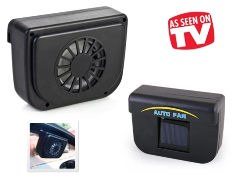 Auto Fan Güneş Enerjisiyle Çalışan Araç İçi Soğutucu ürün görseli 1
