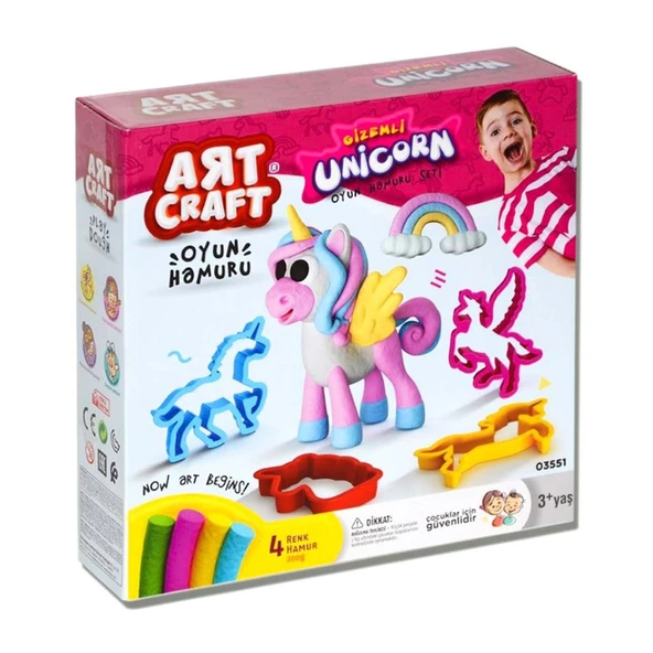 Unicorn Oyun Hamuru Seti ürün görseli 1